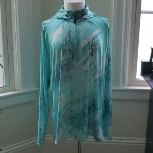 SPF 40 long sleeve fishing shirt realtree camo